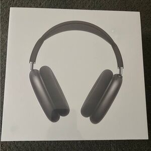 apple air-pod maxes (black)